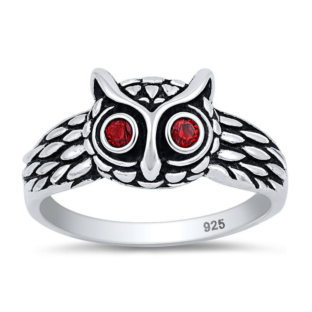 Silver Ring - Owl