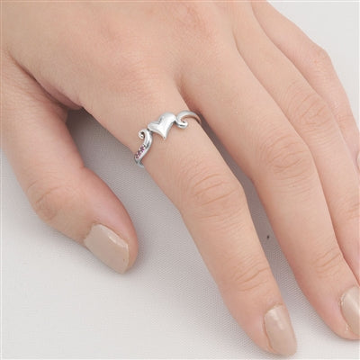 Silver Ring - Heart