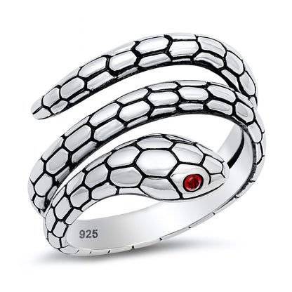 Silver Ring - Snake