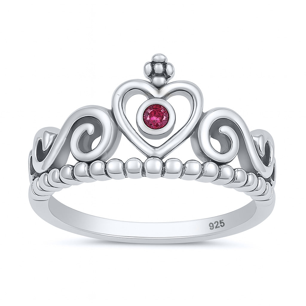 Silver Ring - Crown