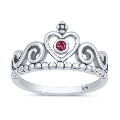 Silver Ring - Crown