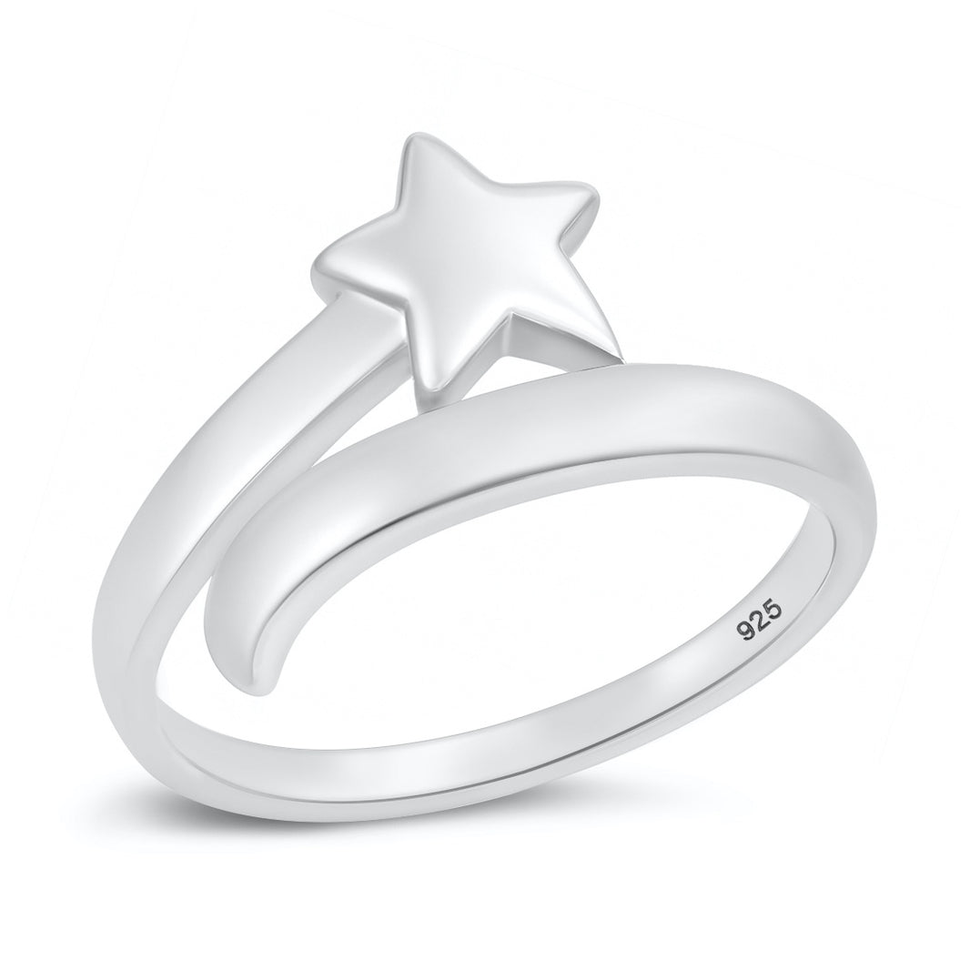 Silver Ring - Star