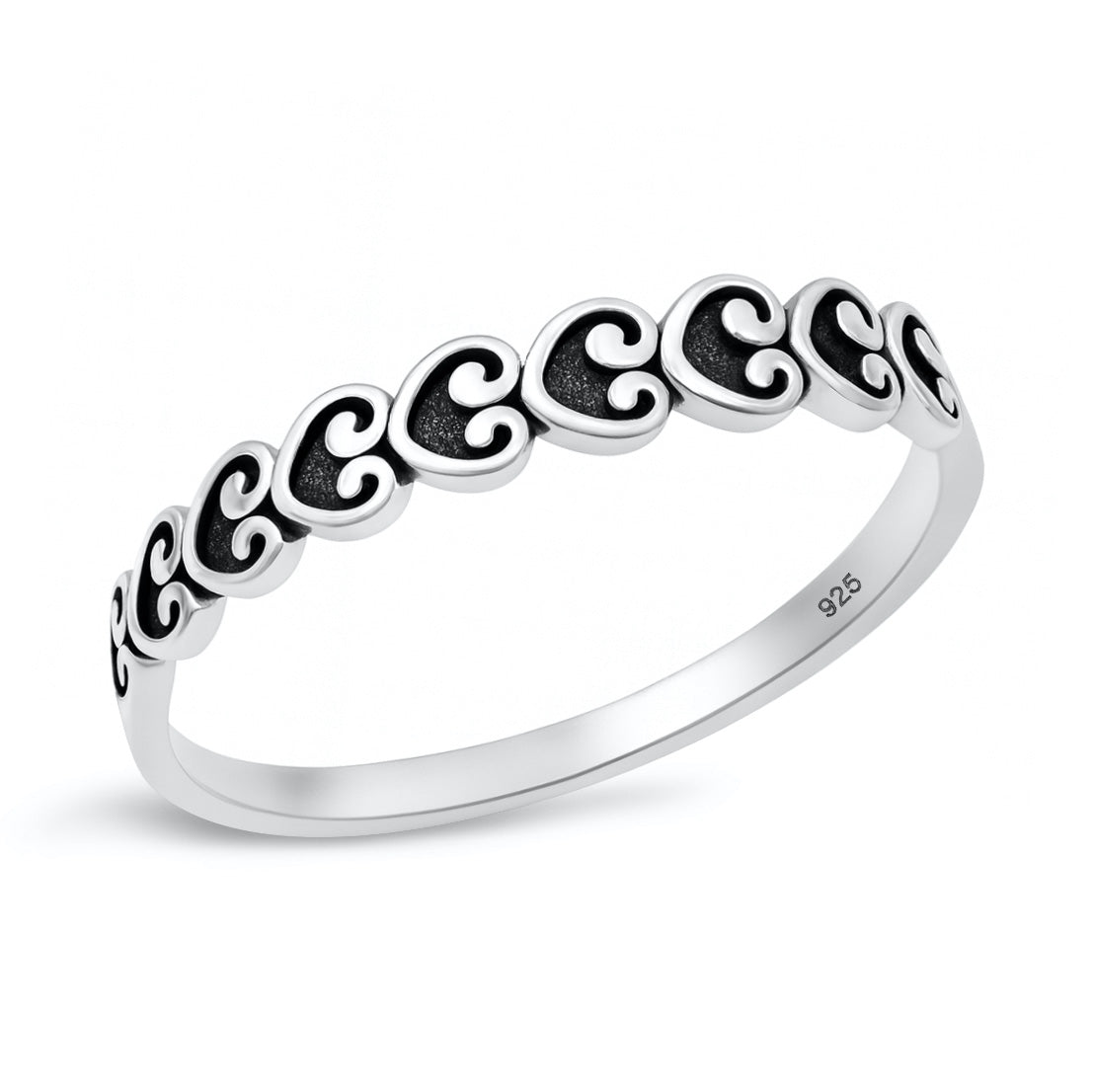 Silver Heart Ring
