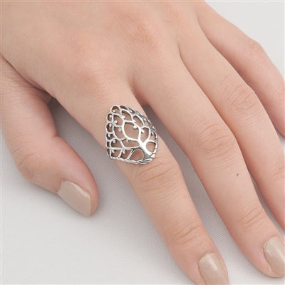 Silver Ring - Tree of Life