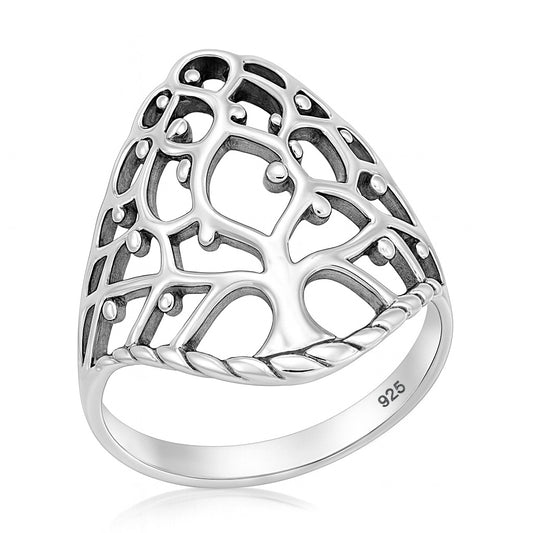 Silver Ring - Tree of Life