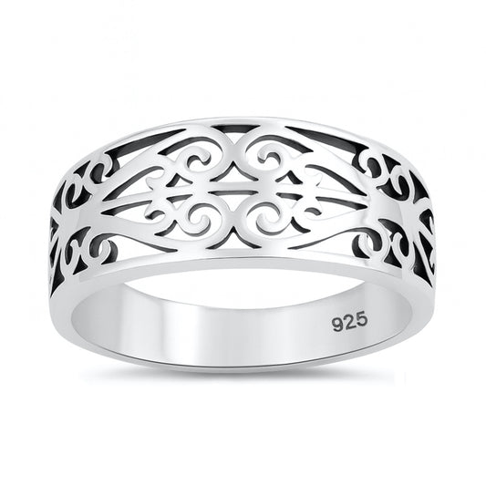 Silver Filigree Ring