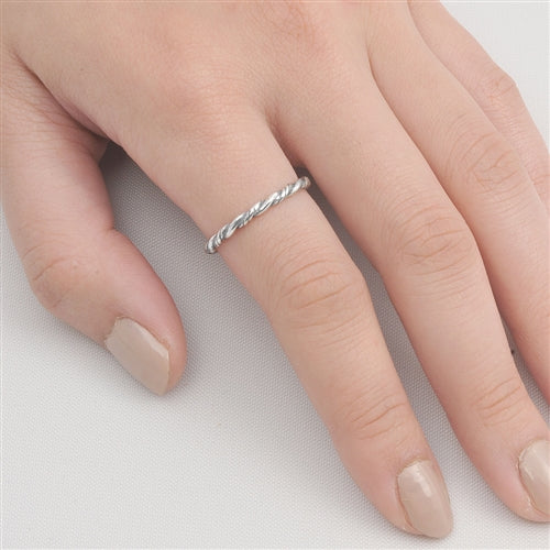 Silver Ring - Twisted