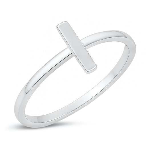 Silver Cross Ring