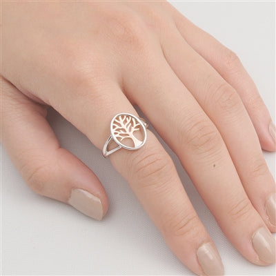 Silver Ring - Tree of Life