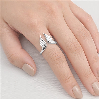 Silver Ring - Angel Wings