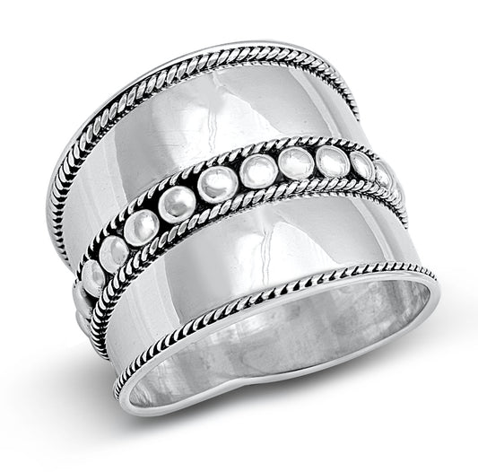 Silver Ring - Bali Design