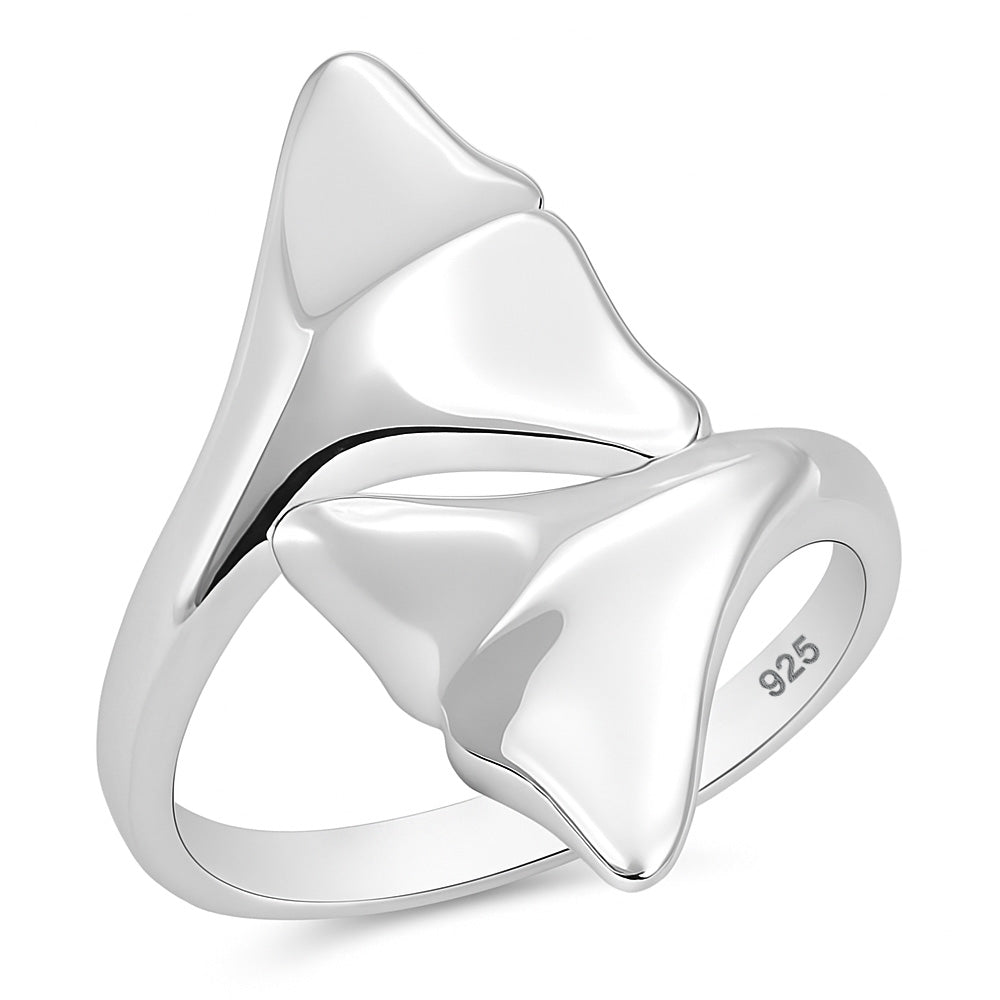 Silver Ring - Whale Tail