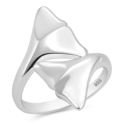 Silver Ring - Whale Tail