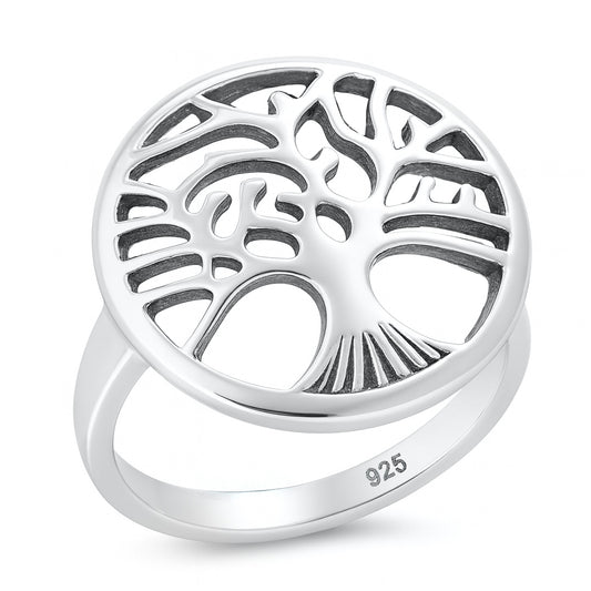 Silver Ring - Tree of Life