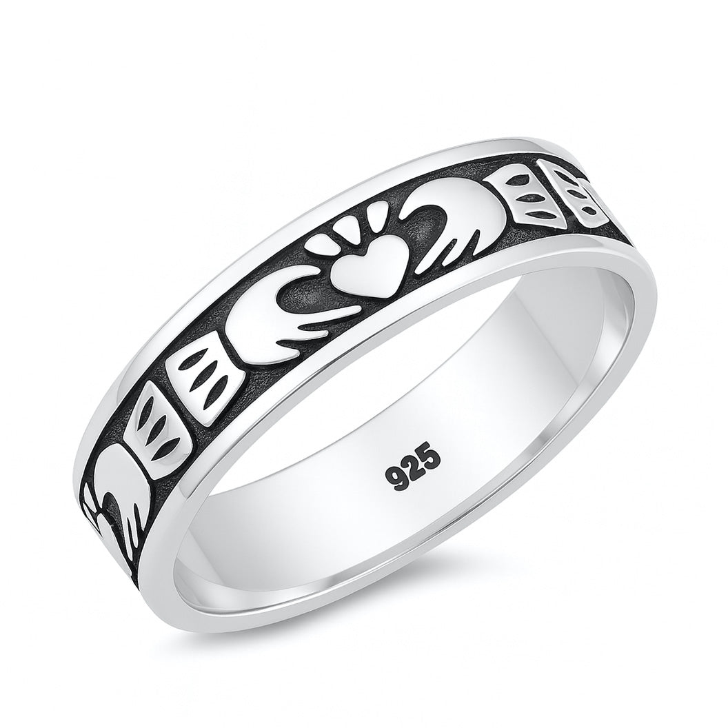Silver Ring - Claddagh
