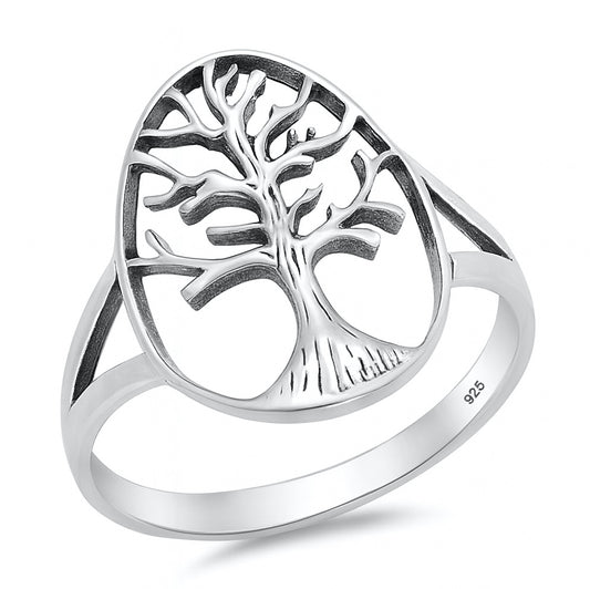 Silver Ring - Tree of Life