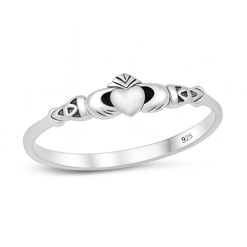 Silver Ring - Claddaugh