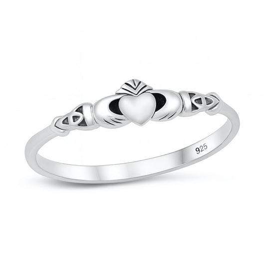 Silver Ring - Claddaugh