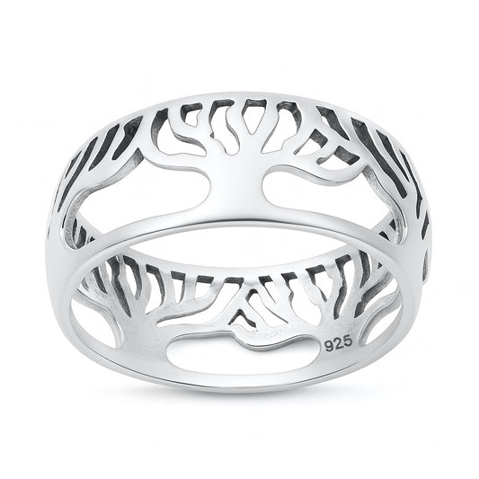 Silver Ring - Tree of Life