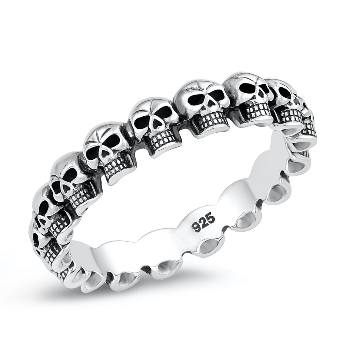 Silver Ring - Skulls