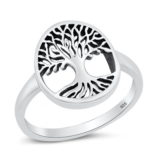 Silver Ring - Tree of Life