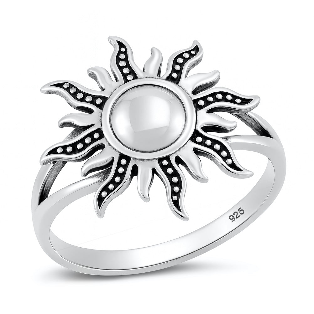 Silver Ring - Sun