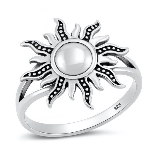 Silver Ring - Sun
