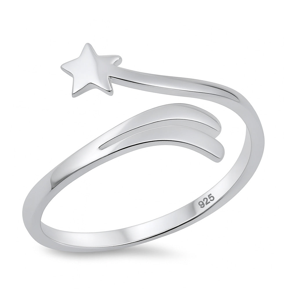Silver Ring - Shooting Star