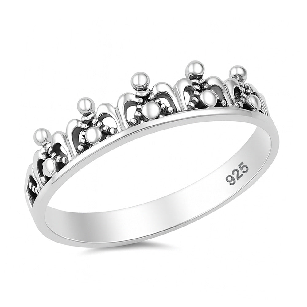 Silver Ring - Crown