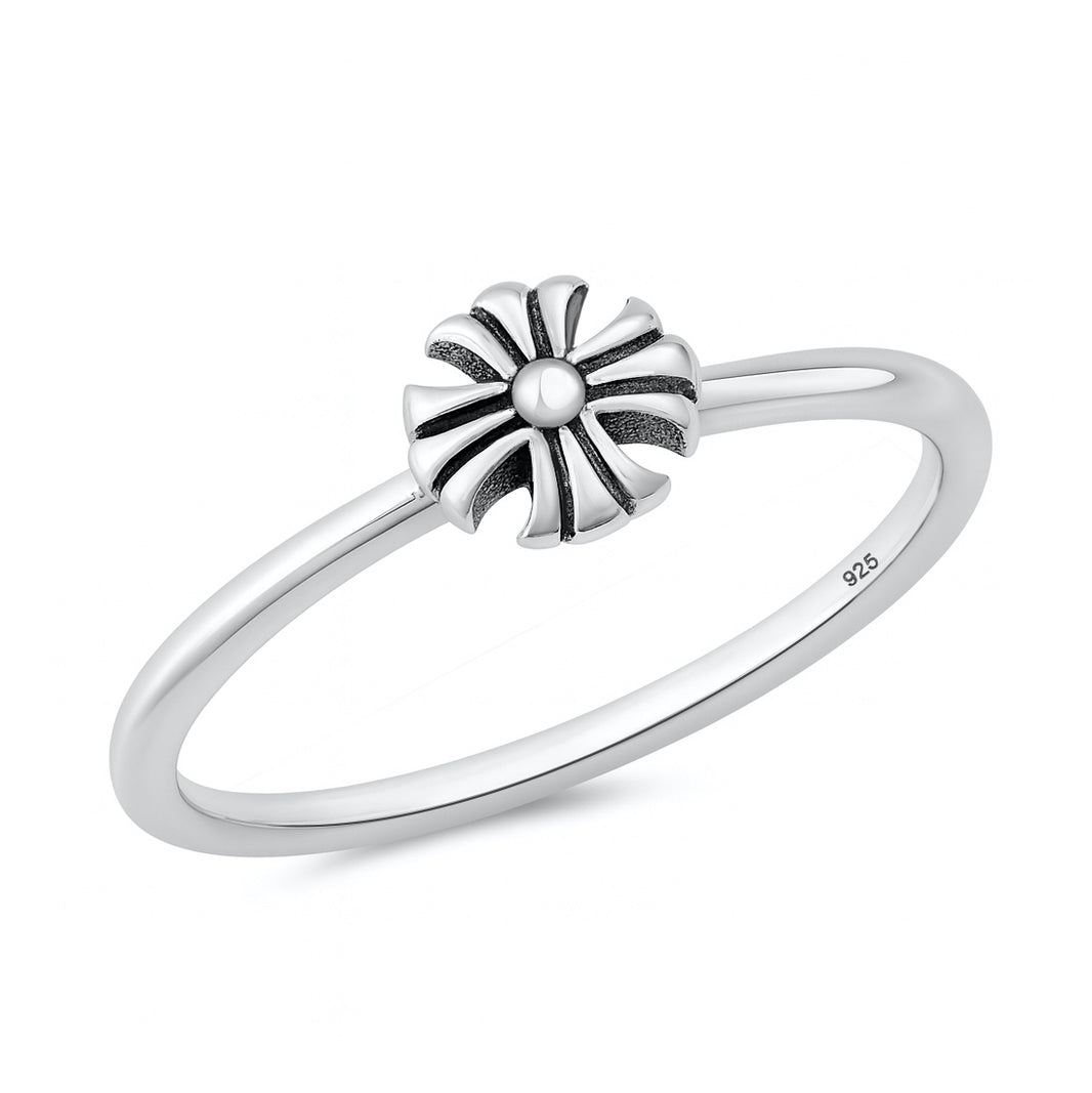Silver Ring - Iron Cross