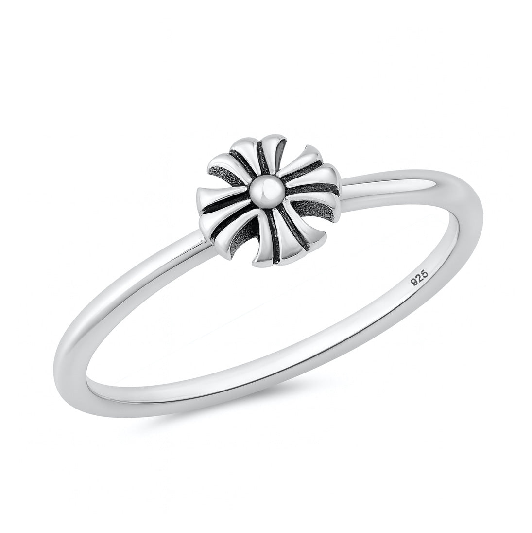 Silver Ring - Iron Cross