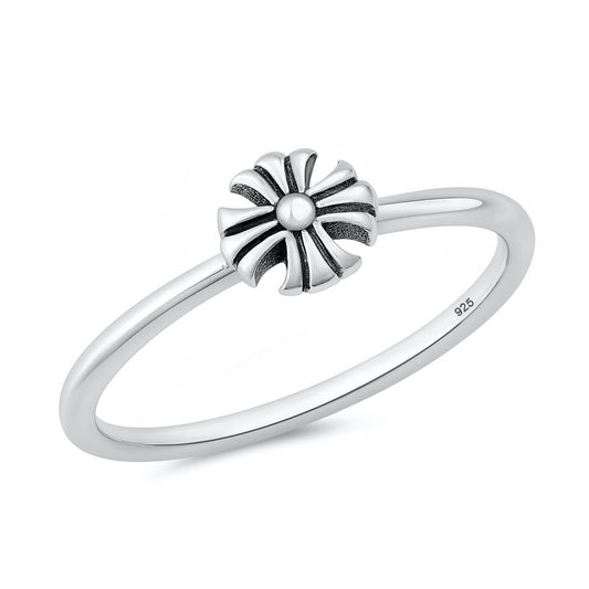 Silver Ring - Iron Cross