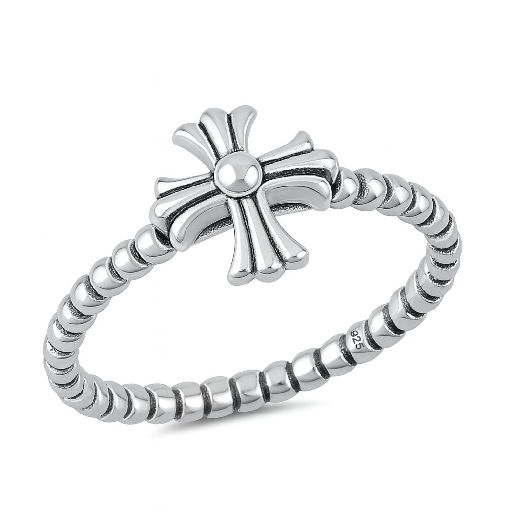 Silver Ring - Iron Cross