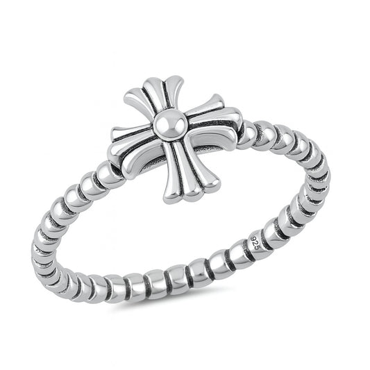 Silver Ring - Iron Cross