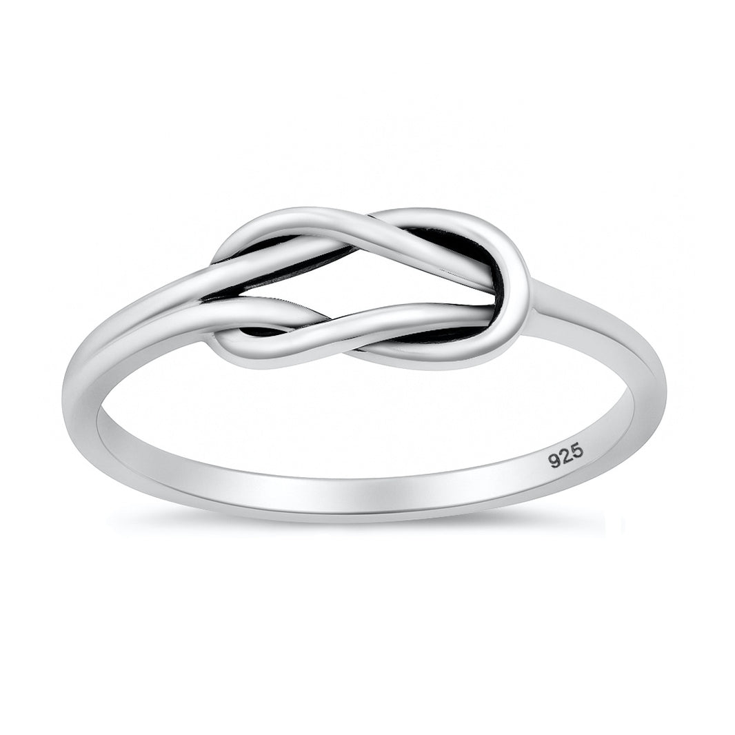 Silver Ring - Knot
