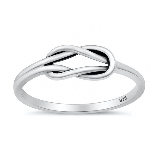 Silver Ring - Knot