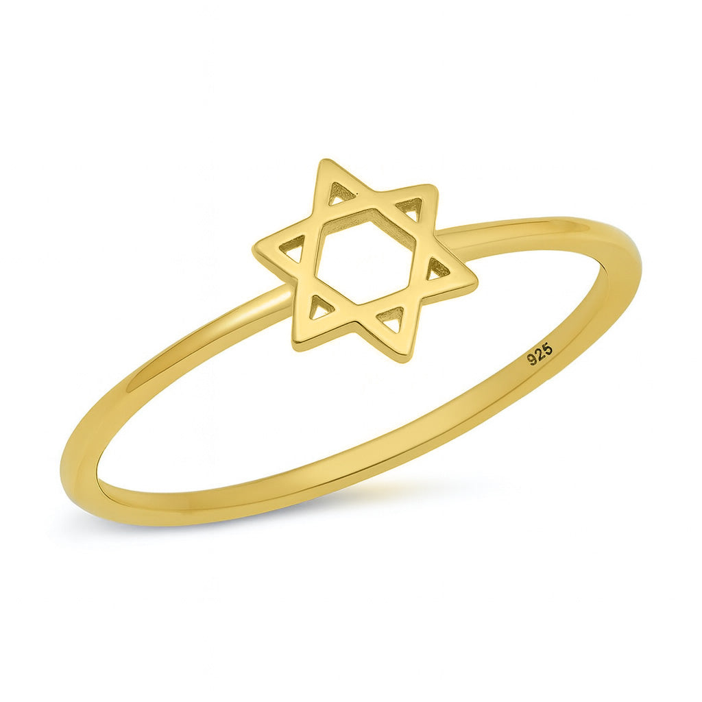 Silver Ring - Star of David
