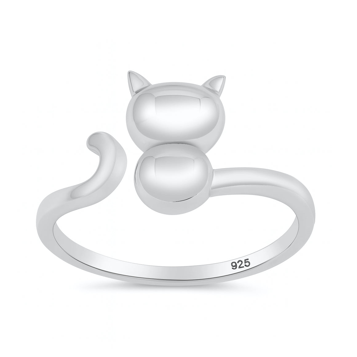 Silver Ring - Cat