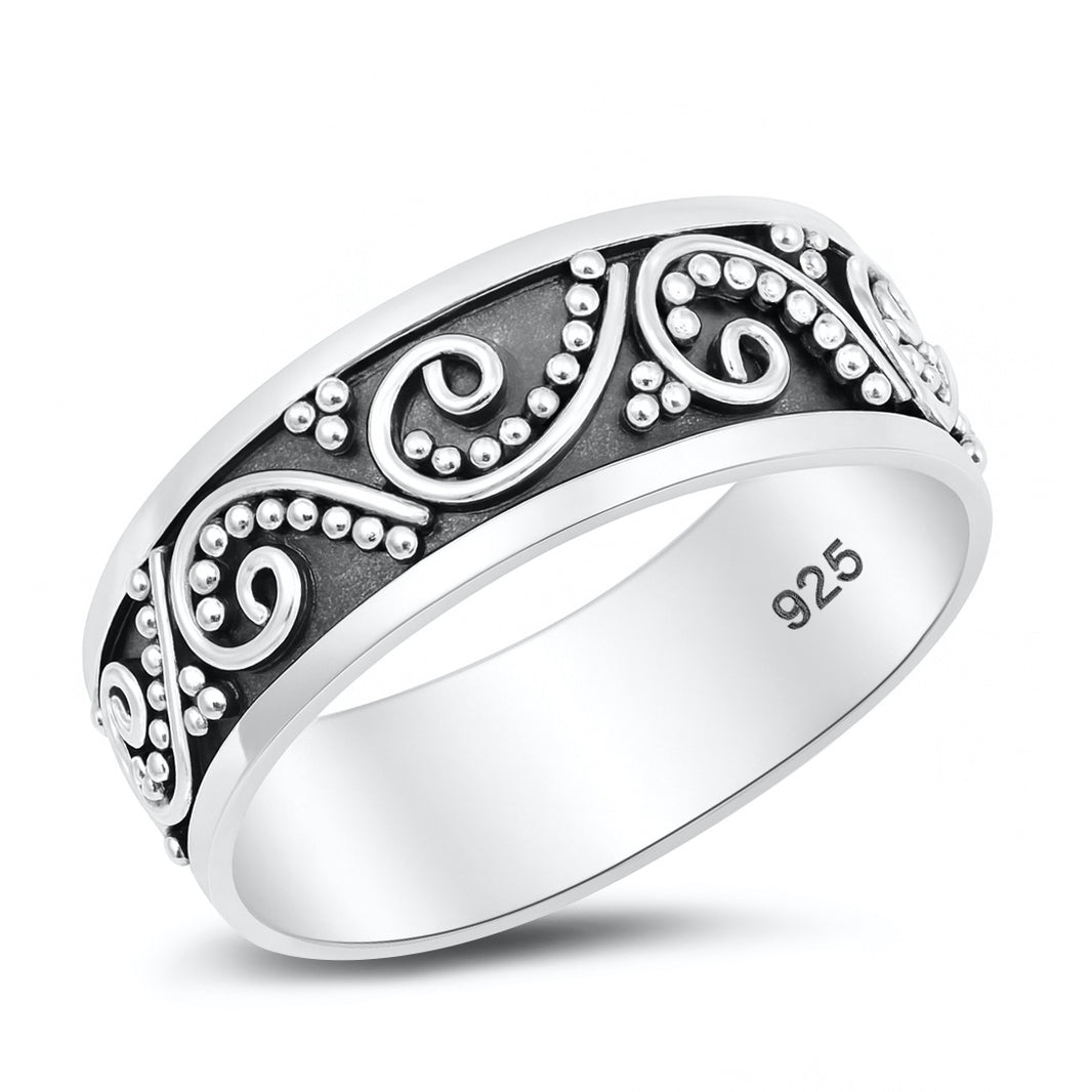 Silver Bali Ring