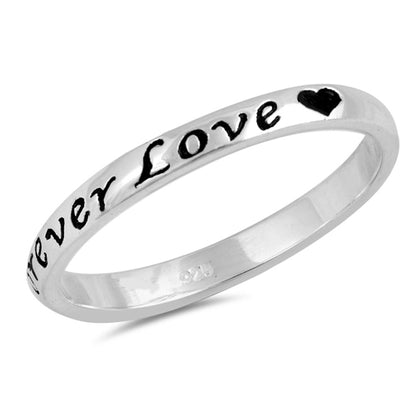 Silver Ring - Forever Love