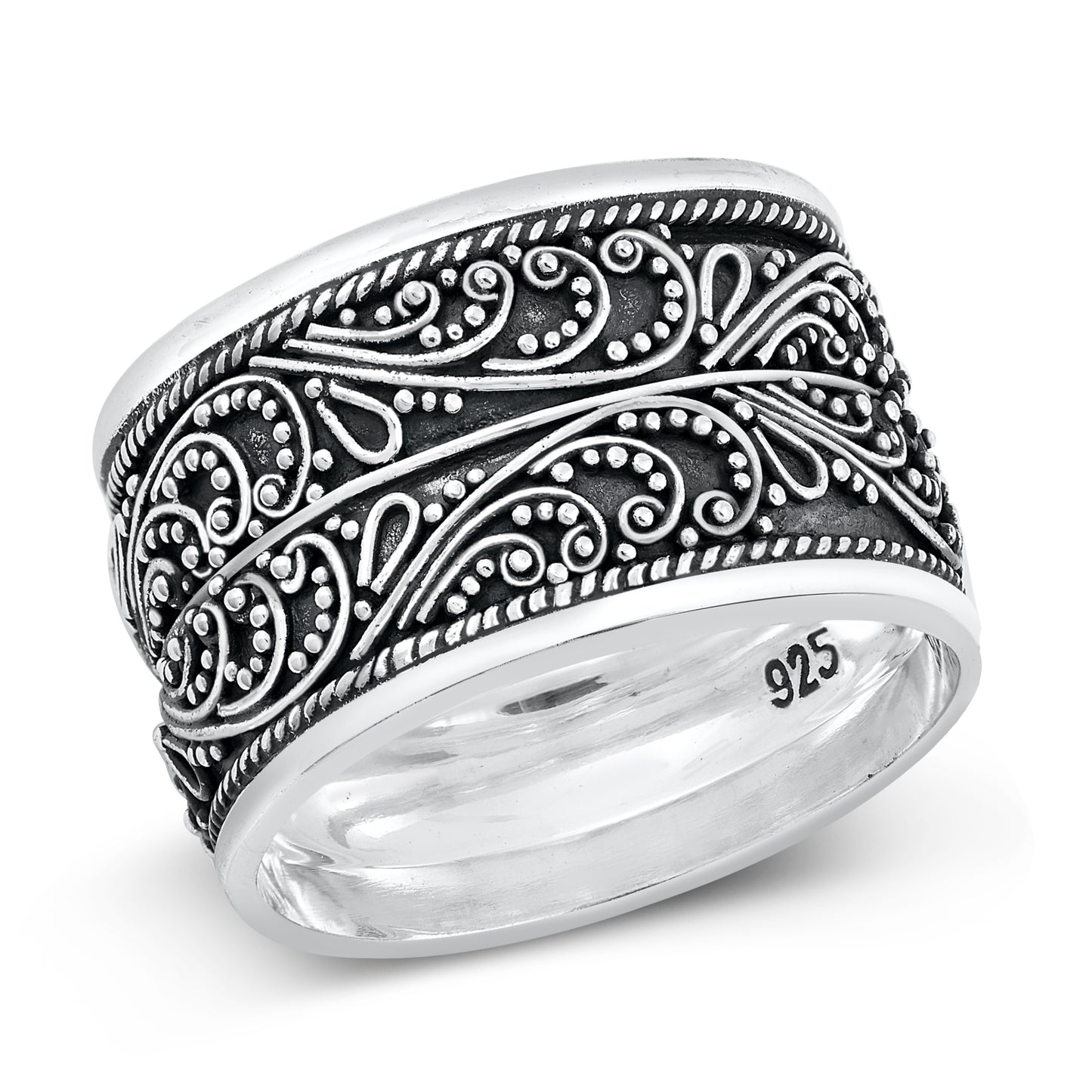 Silver Bali Ring
