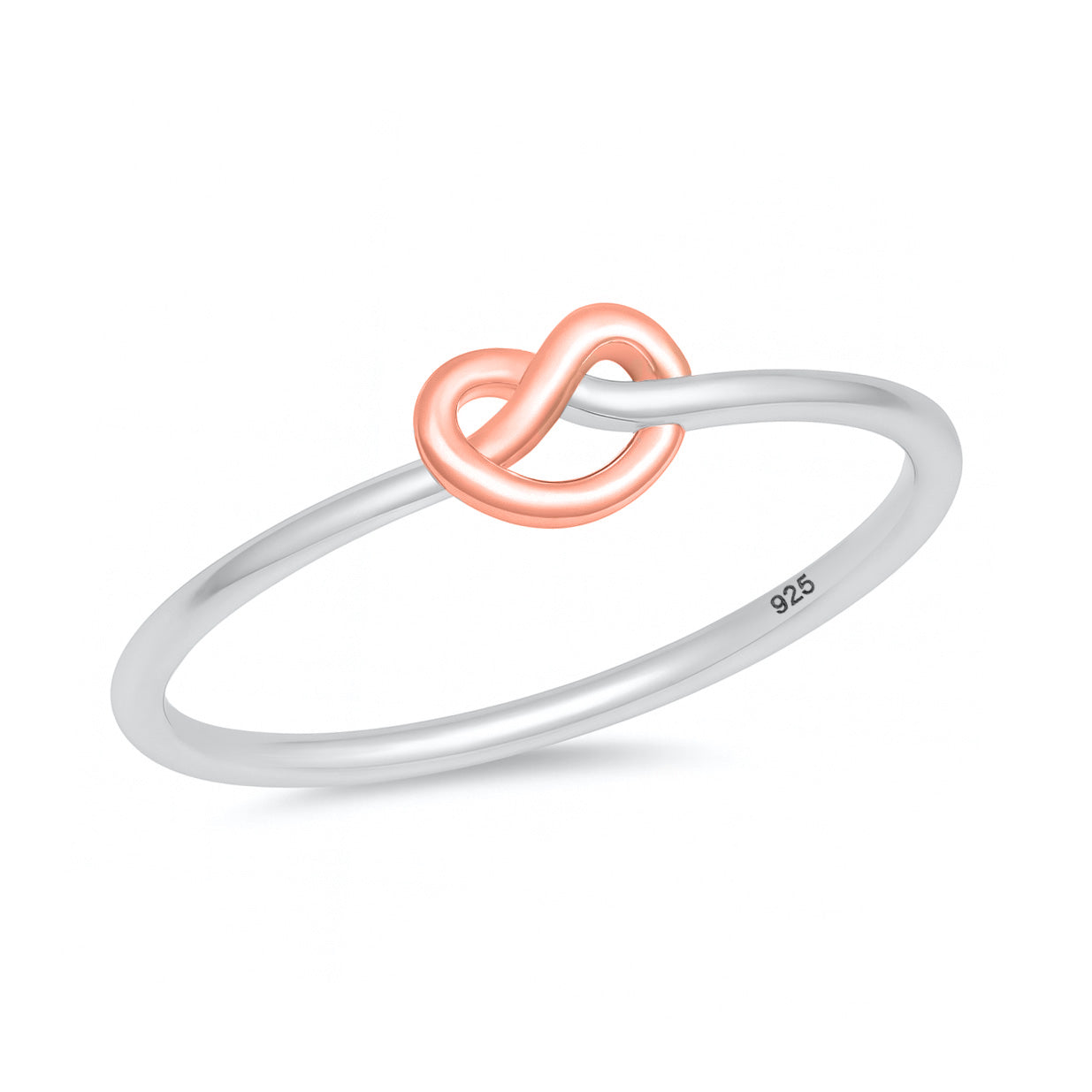 Silver Ring - Love Knot