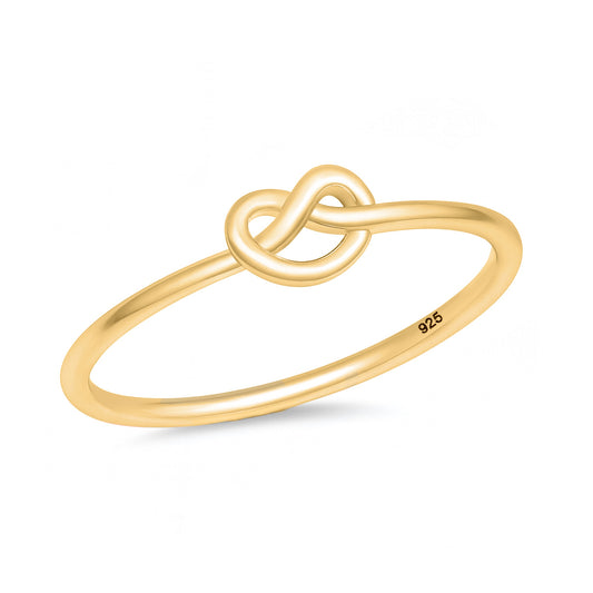Silver Ring - Love Knot