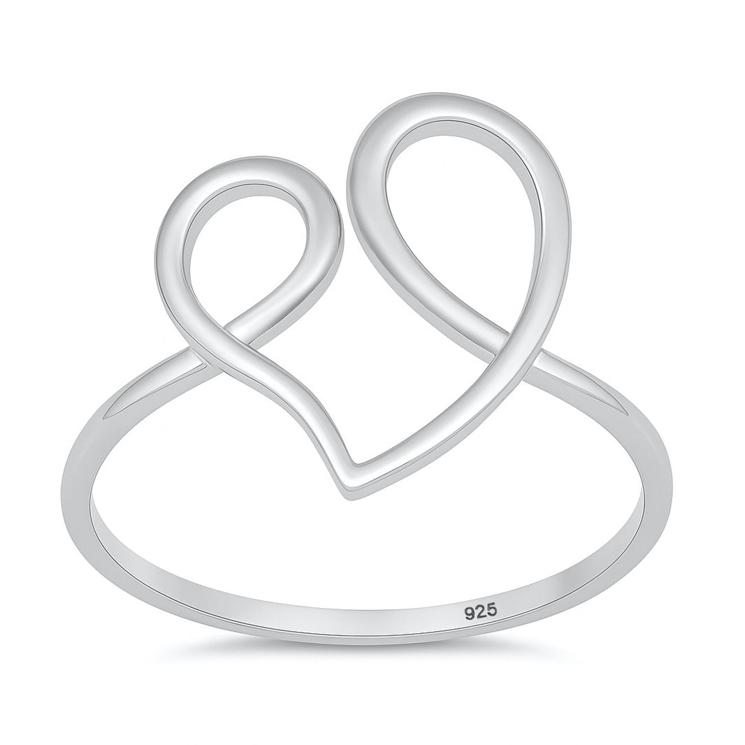 Silver Ring - Heart