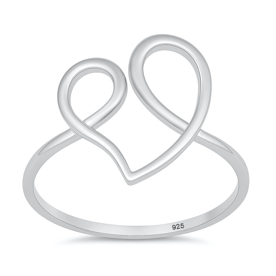 Silver Ring - Heart