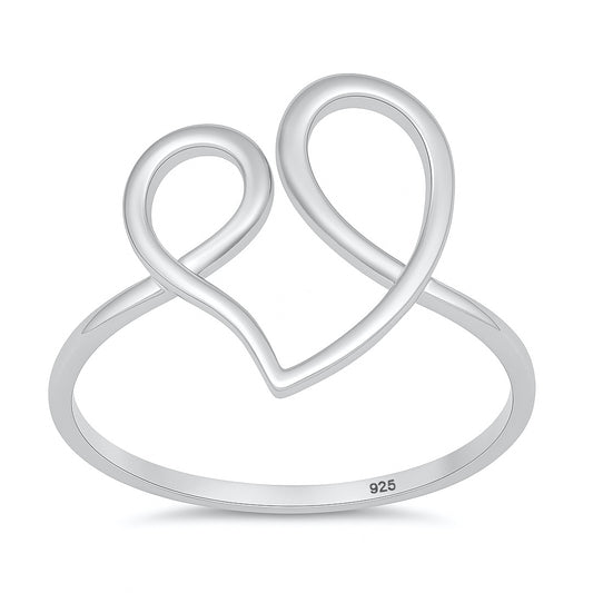 Silver Ring - Heart