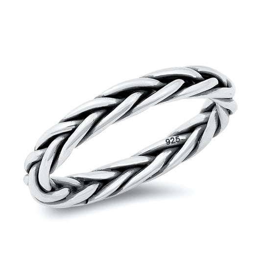 Silver Ring - Braid