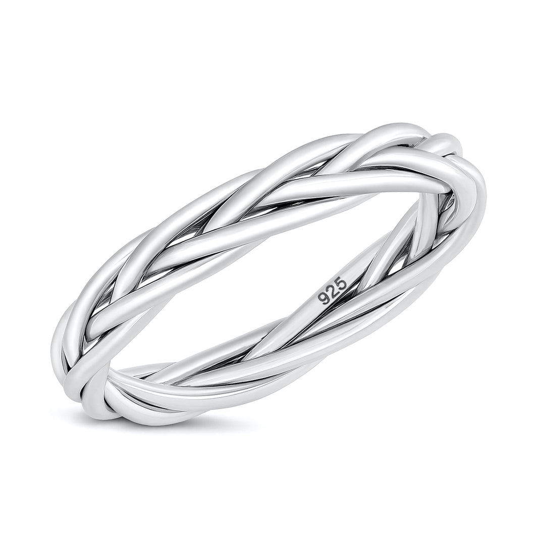 Silver Ring - Braid