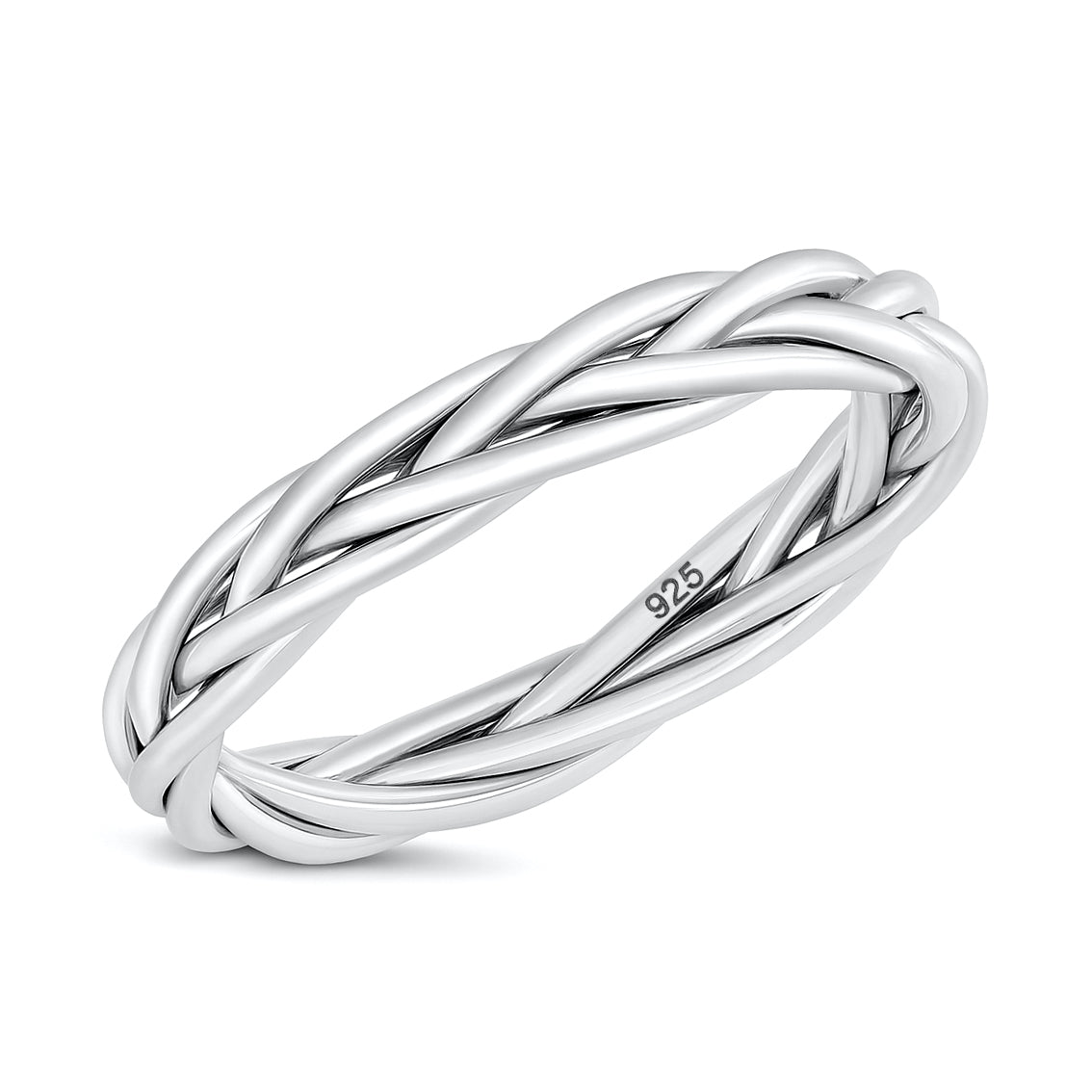 Silver Ring - Braid