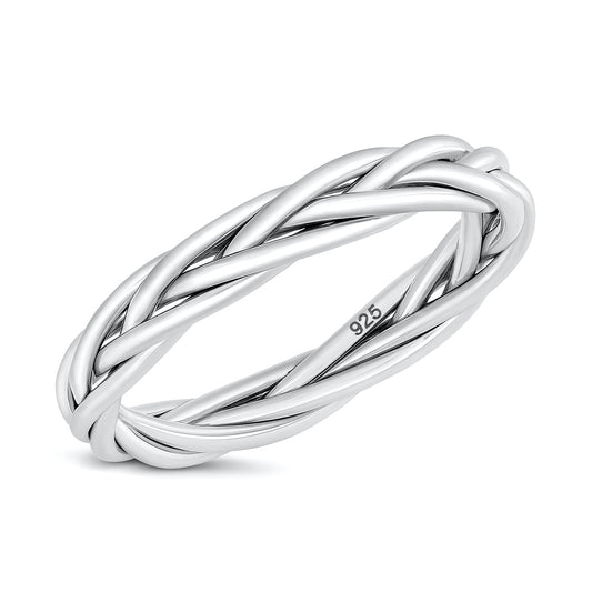 Silver Ring - Braid